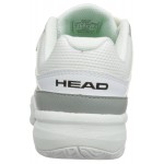Head Lezer Velcro Junior Shoes (White / Green / Grey)